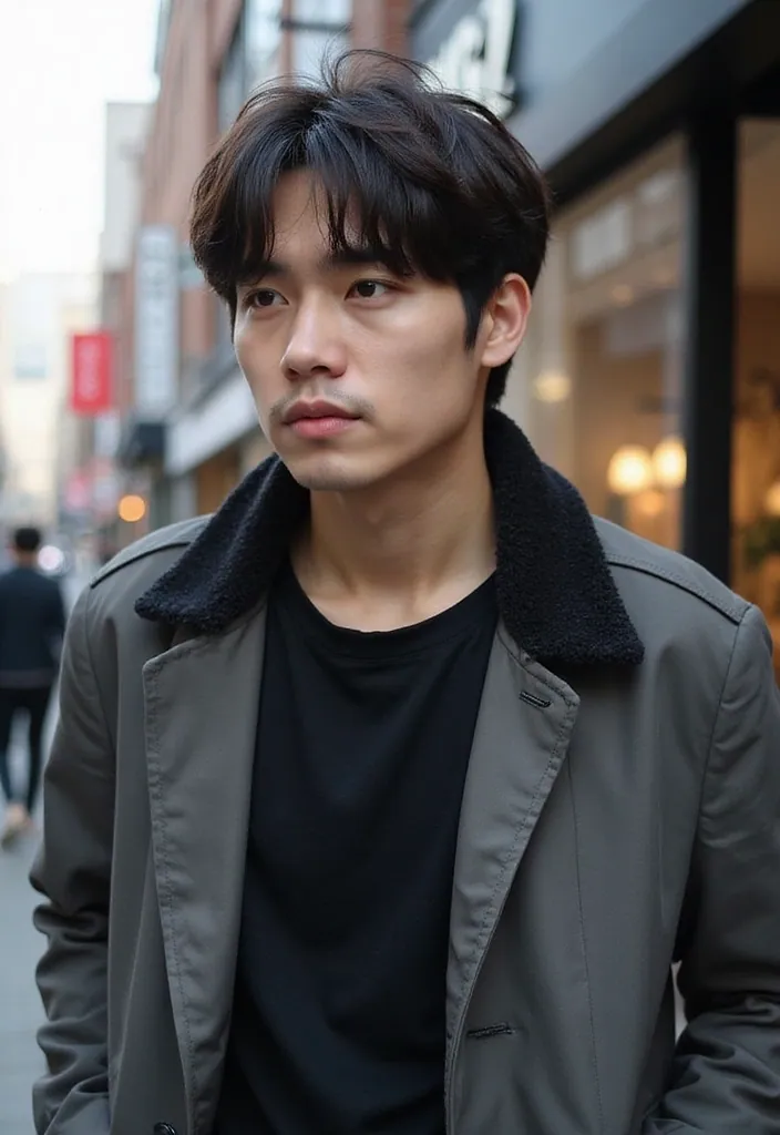 29+ Must-Try Korean Men Hairstyles for a Fashion-Forward Look! - 11. Layered Haircut