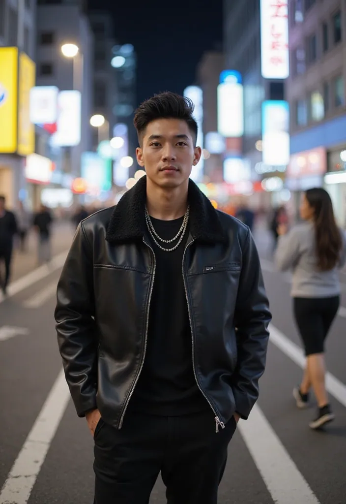 29+ Must-Try Korean Men Hairstyles for a Fashion-Forward Look! - 16. The Faux Hawk