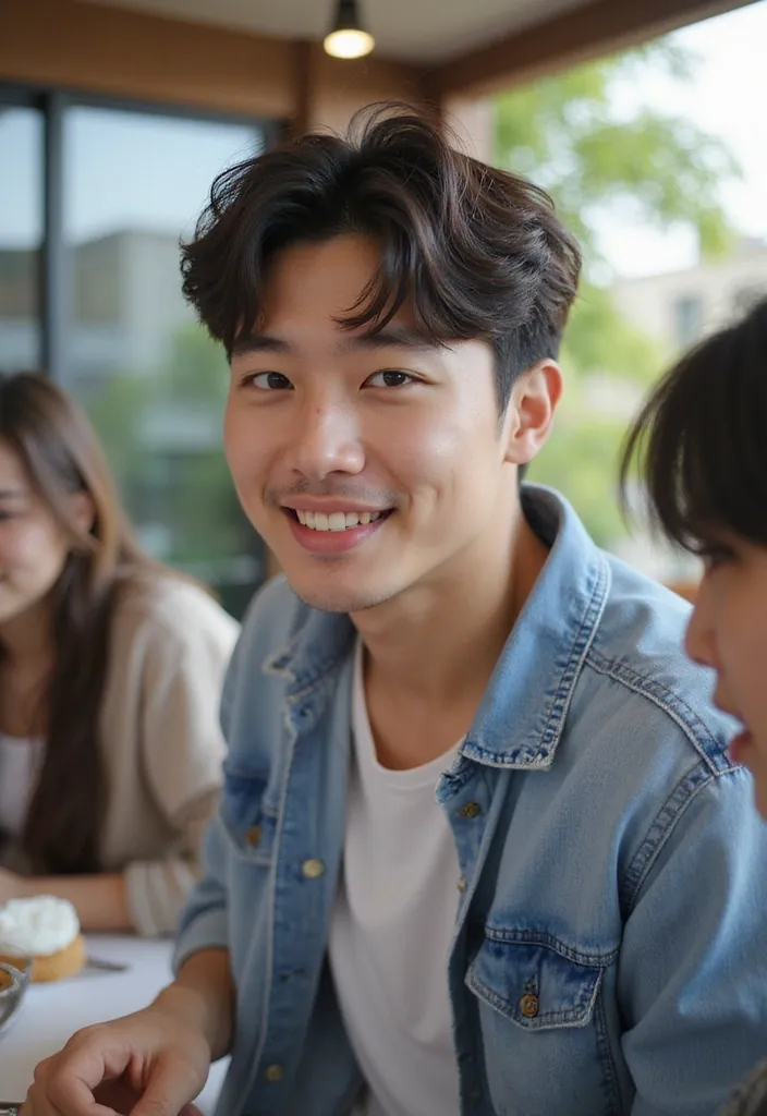 29+ Must-Try Korean Men Hairstyles for a Fashion-Forward Look! - 19. The Messy Look