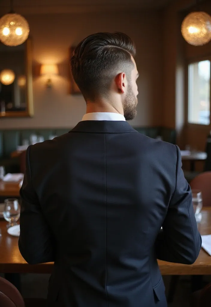 15 Must-Try Short Haircuts for Men (Don't Miss #3!) - 13. The Slick Back