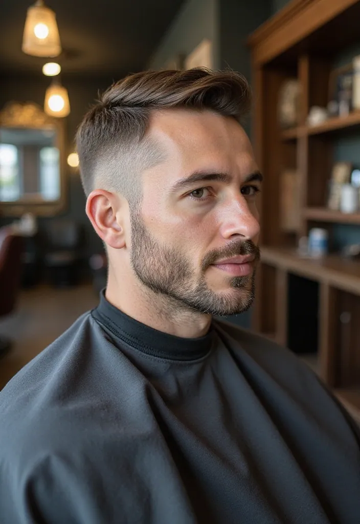 15 Must-Try Short Haircuts for Men (Don't Miss #3!) - 1. The Classic Crew Cut