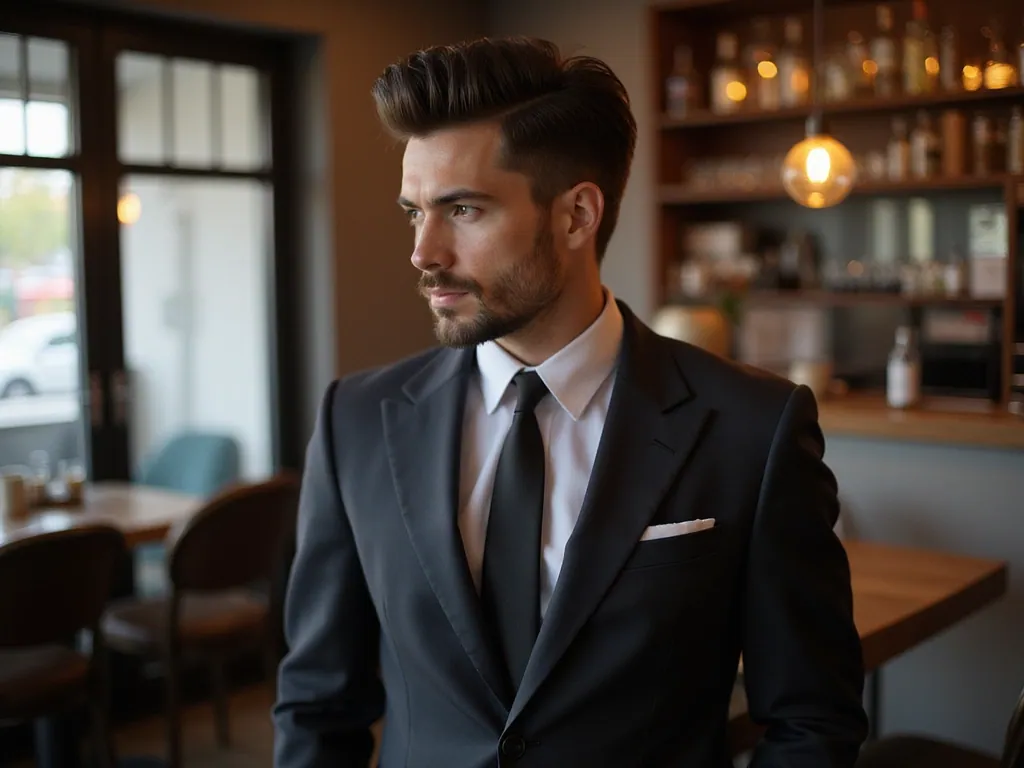 25 Popular Flow Hairstyles for Men That Will Make You Stand Out (Check Out #3!) - 11. The Pompadour Flow