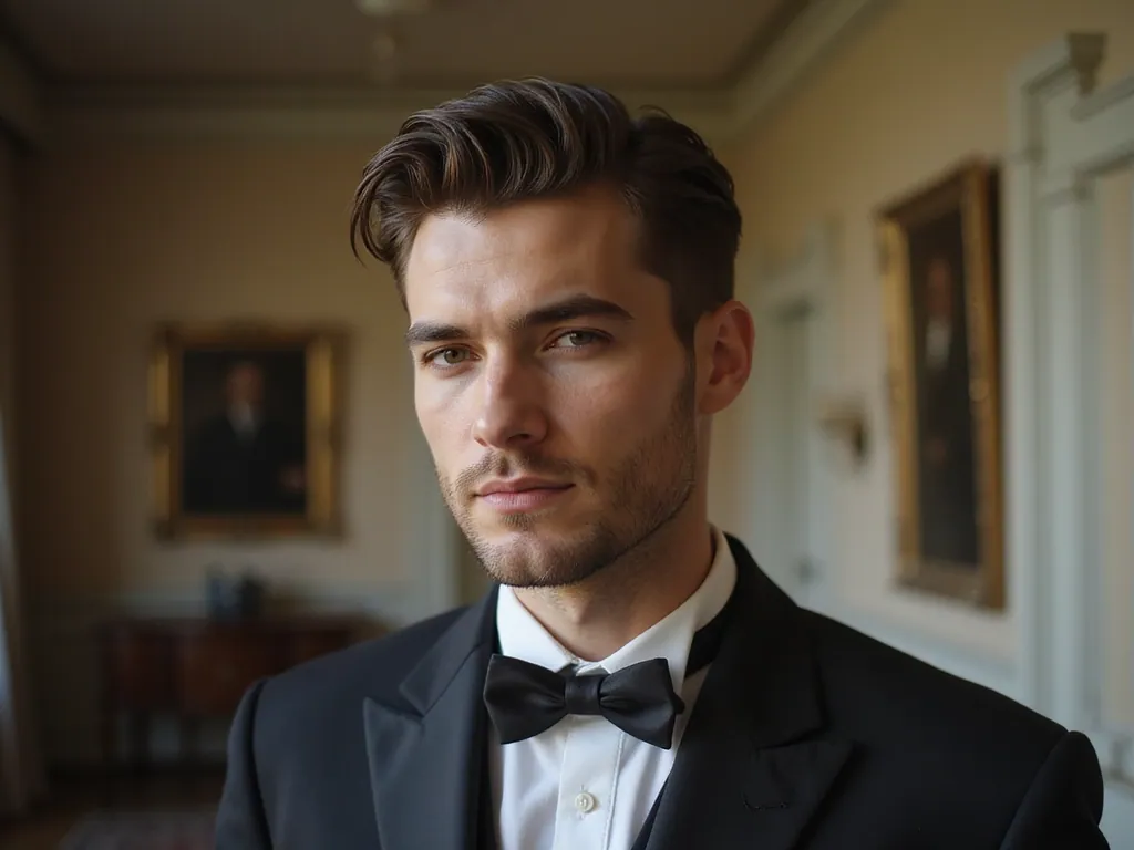 25 Popular Flow Hairstyles for Men That Will Make You Stand Out (Check Out #3!) - 19. The Vintage Flow