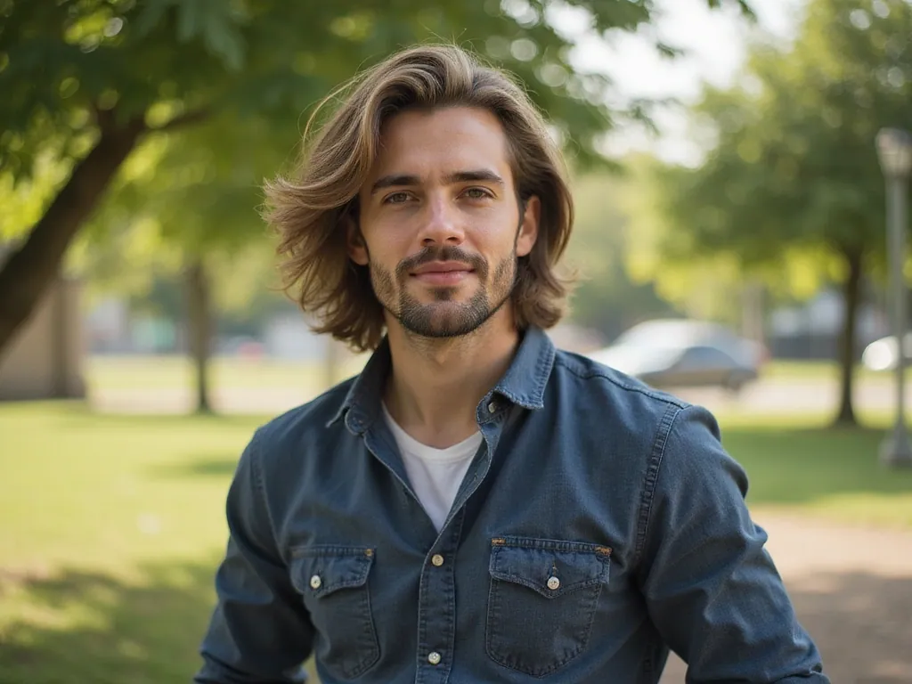 25 Popular Flow Hairstyles for Men That Will Make You Stand Out (Check Out #3!) - 20. The Casual Flow