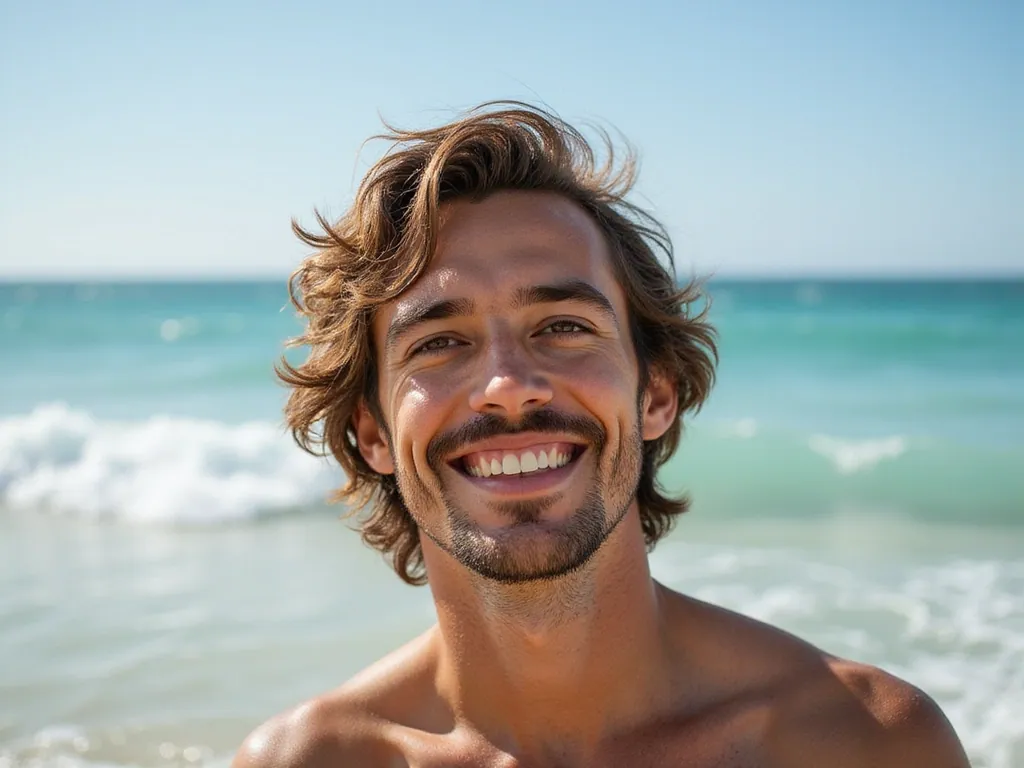 25 Popular Flow Hairstyles for Men That Will Make You Stand Out (Check Out #3!) - 18. The Beachy Flow
