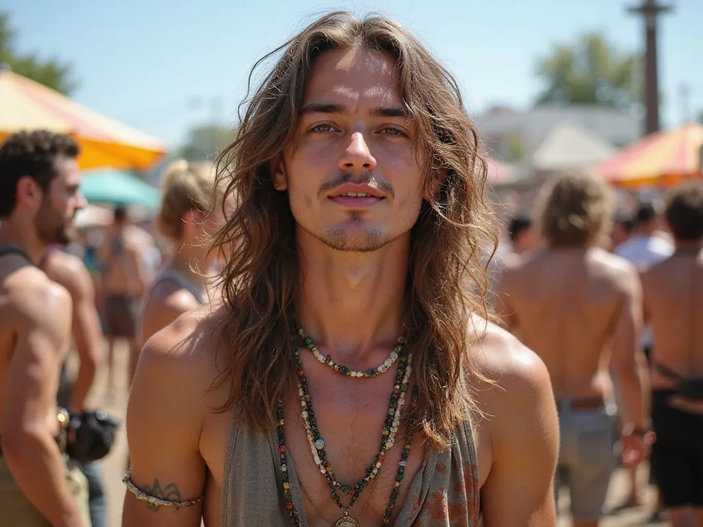 25 Popular Flow Hairstyles for Men That Will Make You Stand Out (Check Out #3!) - 10. The Bohemian Flow