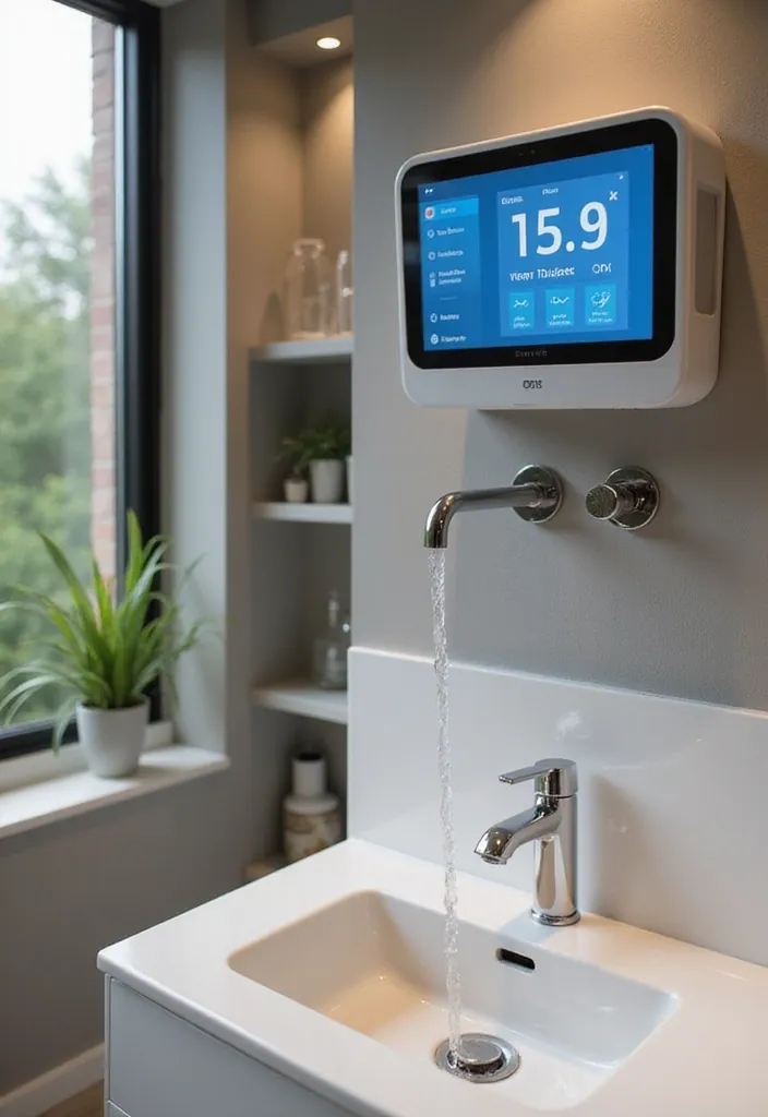 22 Smart Bathroom Trends for 2025 That Will Change How You Live! - 14. Smart Water Monitors