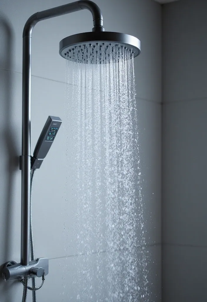 22 Smart Bathroom Trends for 2025 That Will Change How You Live! - 15. High-Tech Shower Heads
