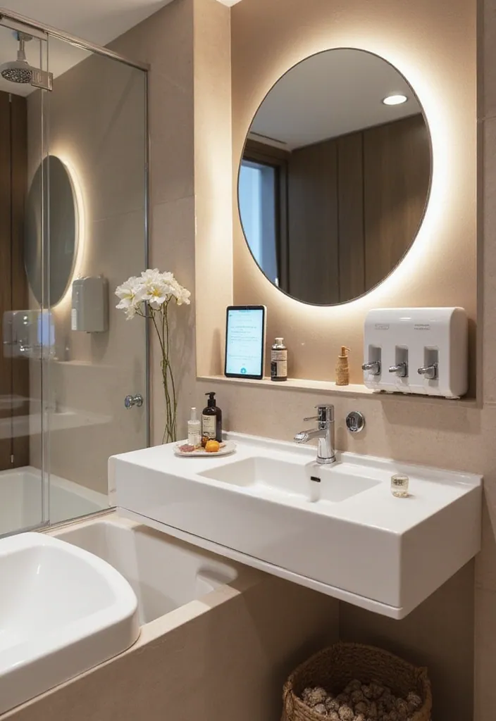 22 Smart Bathroom Trends for 2025 That Will Change How You Live! - 21. Personalized Skincare Stations
