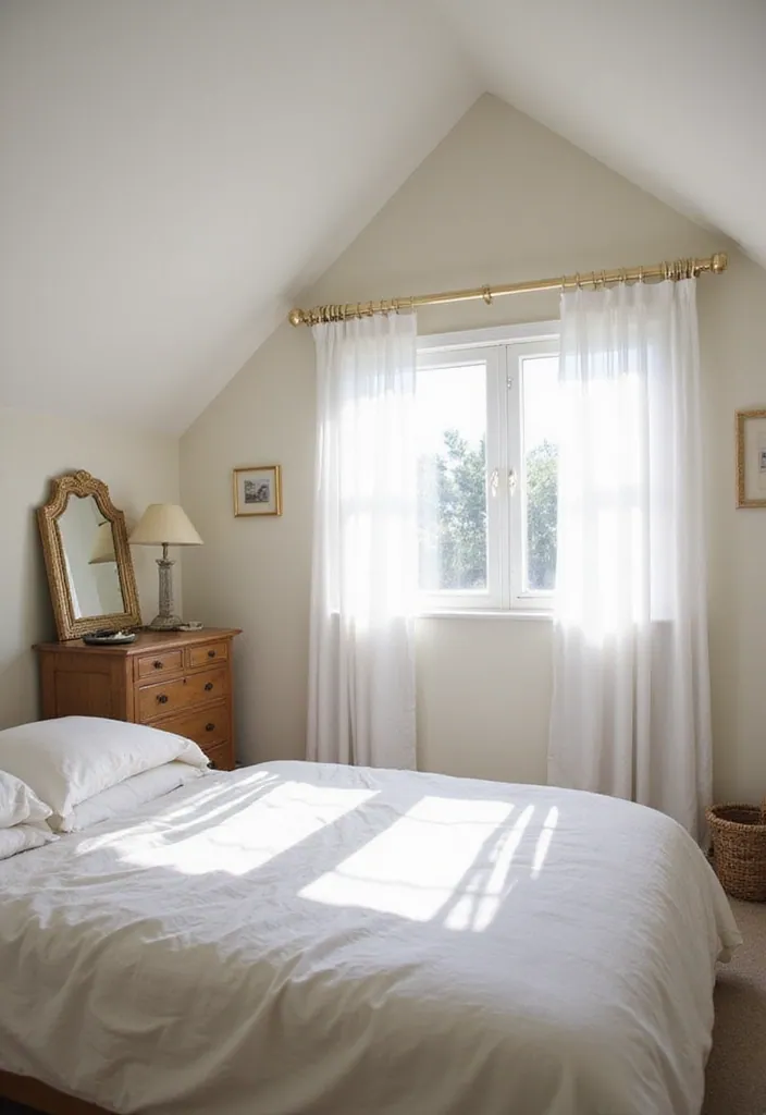 15 Space-Saving Attic Bedroom Designs That'll Make You Envy #7! - 6. Light and Airy Atmosphere