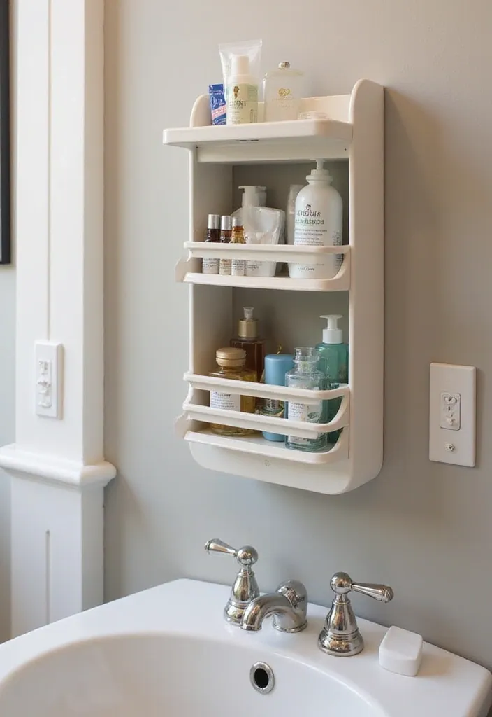 18 Stylish Storage Ideas for Compact Bathrooms That'll Change Your Life! - 18. Smart Toiletry Organizers
