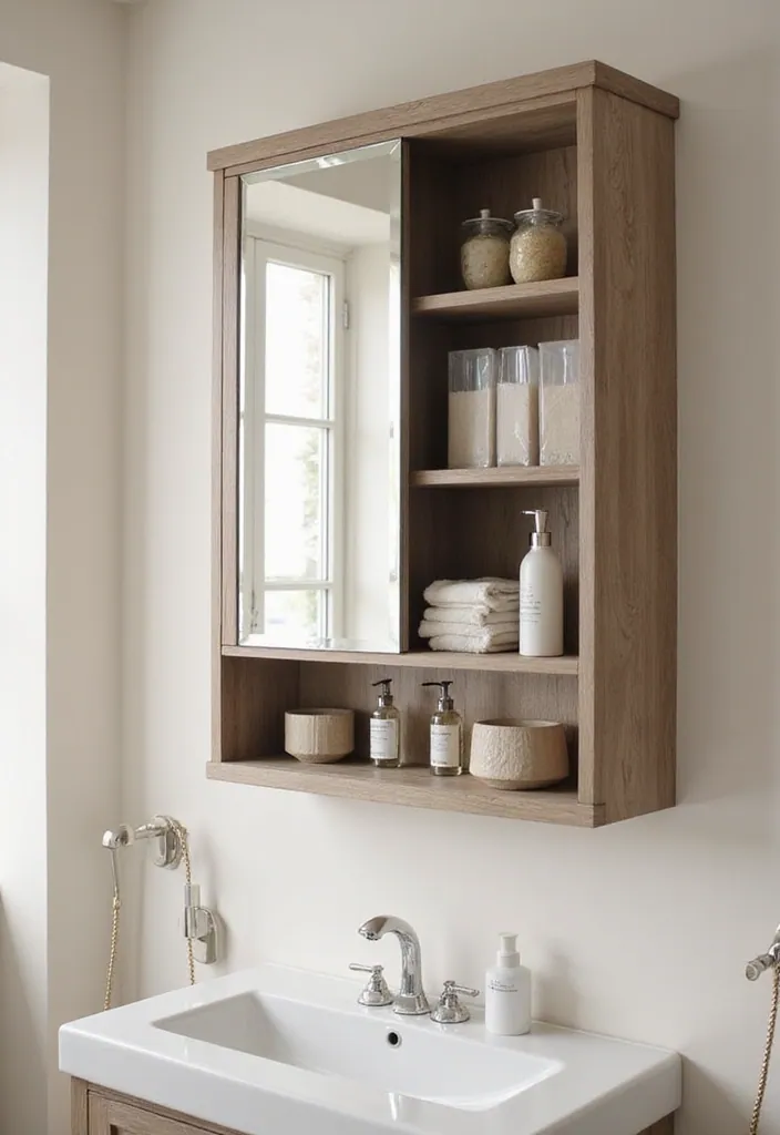 18 Stylish Storage Ideas for Compact Bathrooms That'll Change Your Life! - 3. Wall-Mounted Cabinets