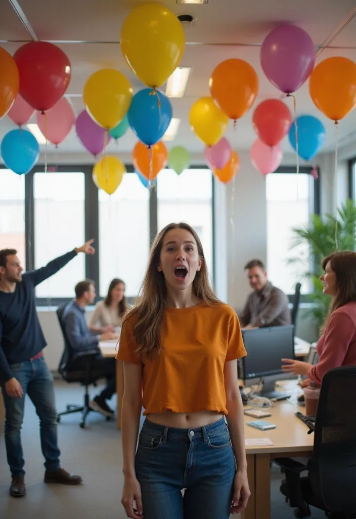 15 Office Pranks That Are Perfect for Your Next Team Meeting! - 7. Balloon Bonanza