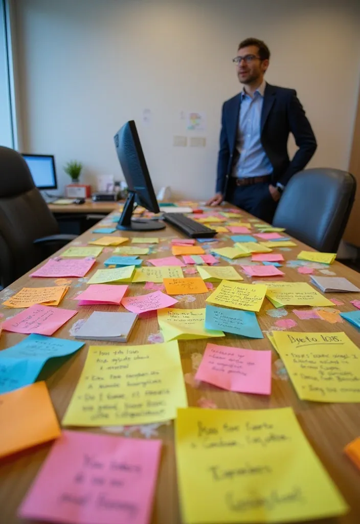 15 Office Pranks That Are Perfect for Your Next Team Meeting! - 2. Sticky Note Surprise
