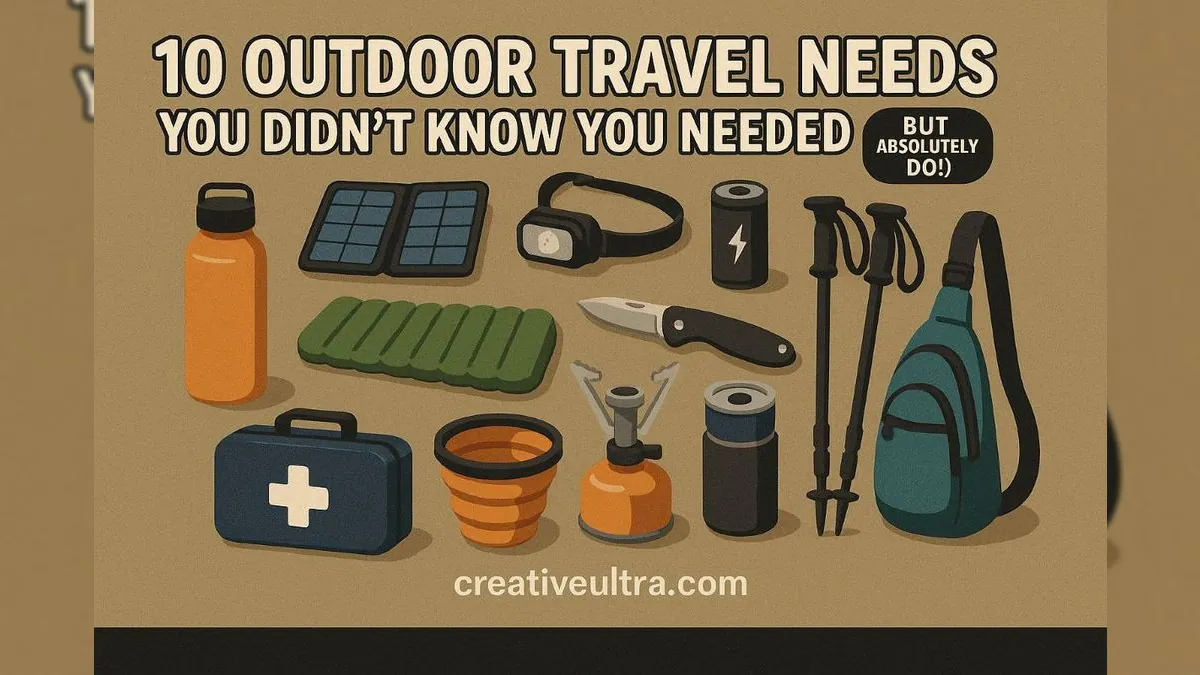 10 Outdoor Travel Needs You Didn’t Know You Needed (But Absolutely Do!)