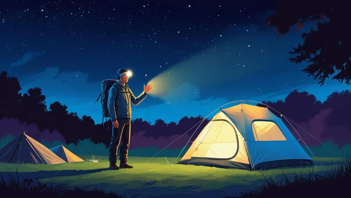 Rechargeable Headlamp (Motion Sensor)