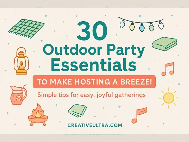 30 Outdoor Party Essentials to Make Hosting a Breeze Featured