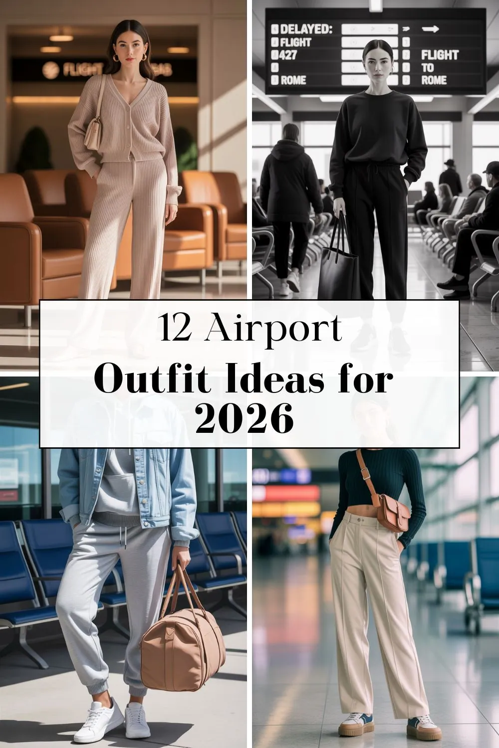12 Airport Outfit Ideas for 2026