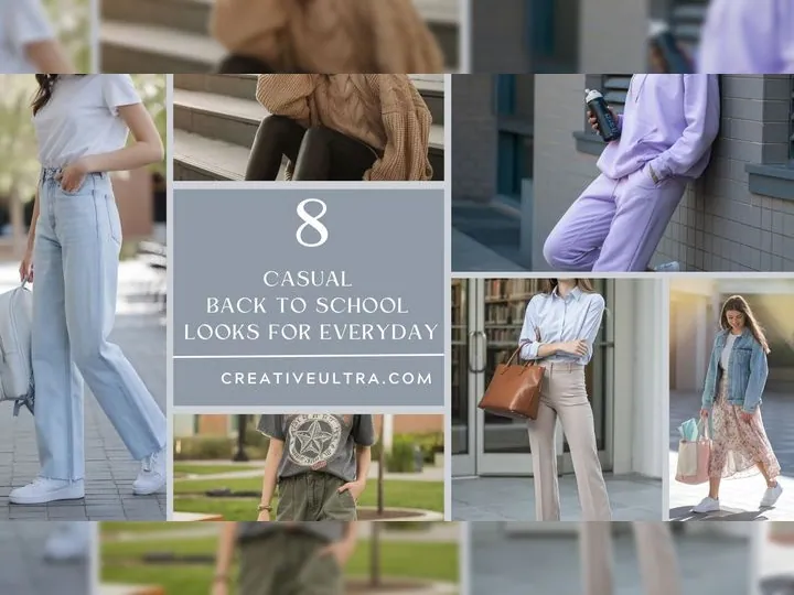 8 Casual Back to School Looks for Everyday