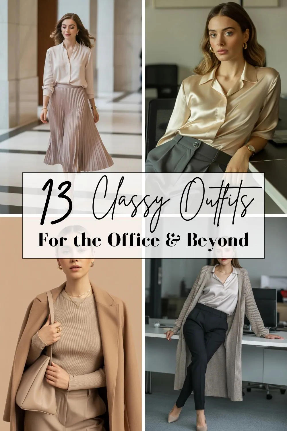13 Classy Outfits for the Office and Beyond
