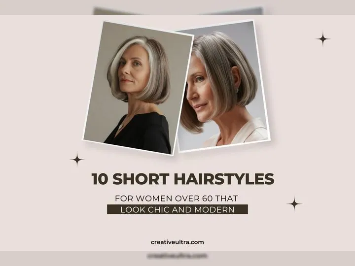 10 Short Hairstyles for Women Over 60 That Look Chic and Modern