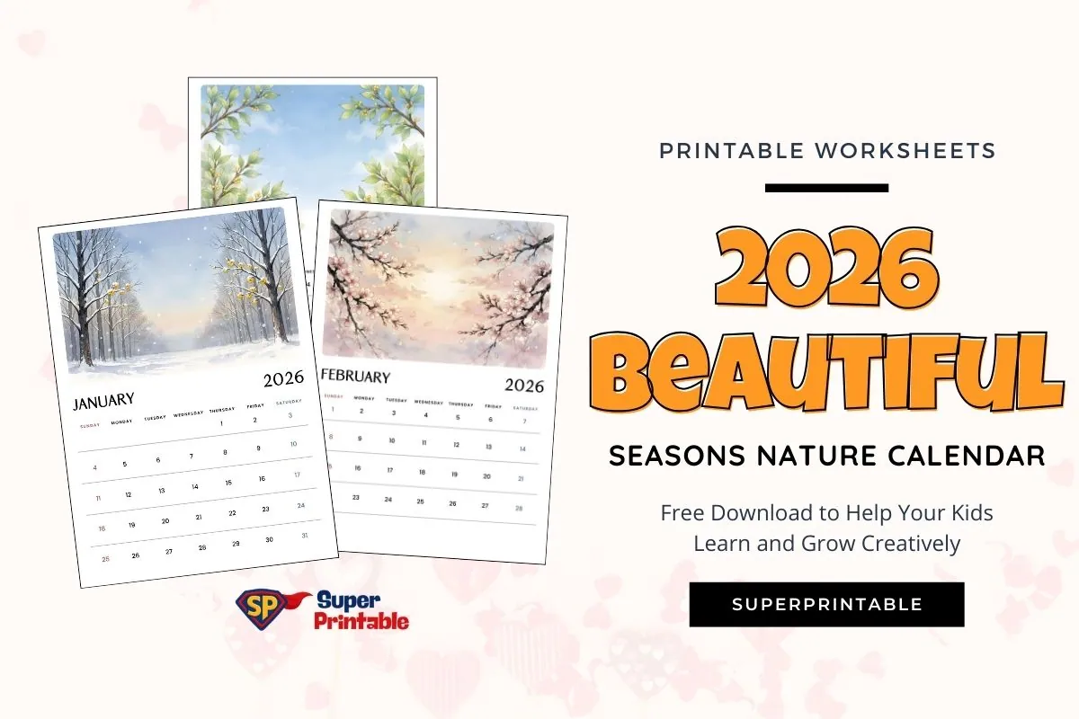 2026 Beautiful Seasons Nature Calendar